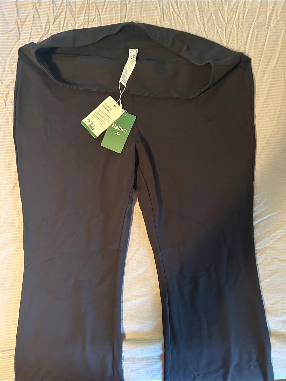 HALARA Women's Black Wide-Leg Active Pants